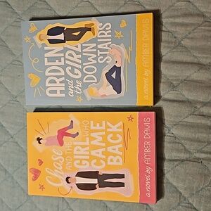 (2 For $30) TWO Amber Davis Book Set Soft Covers 📚